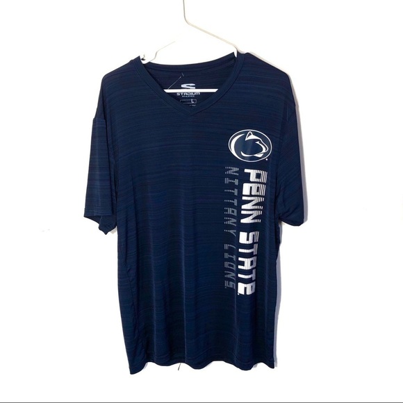 Penn State V-Neck Short Sleeve T-Shirt Large NCAA - Picture 1 of 5